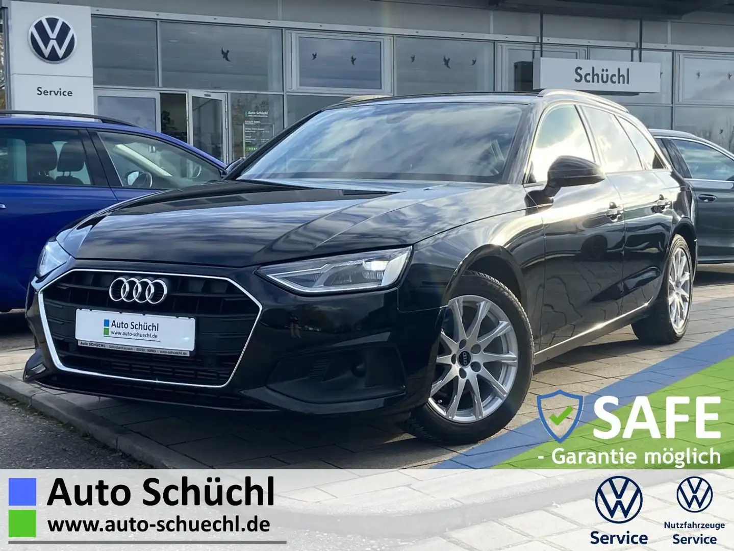 Audi A4 Avant 35 2.0 TFSI S-tronic 17"+AHK+EL.HECK+NA Schwarz - 1