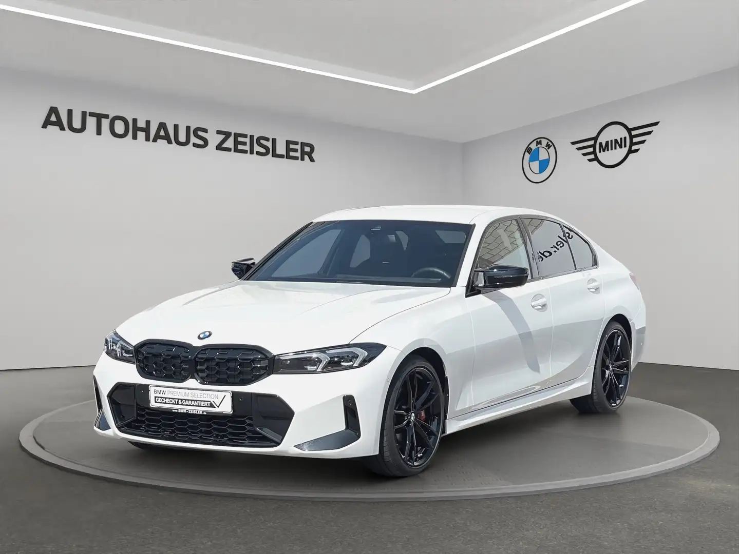 BMW 340 M340i xDrive Limousine Leder *M Sportbremse rot* 1 Weiß - 1