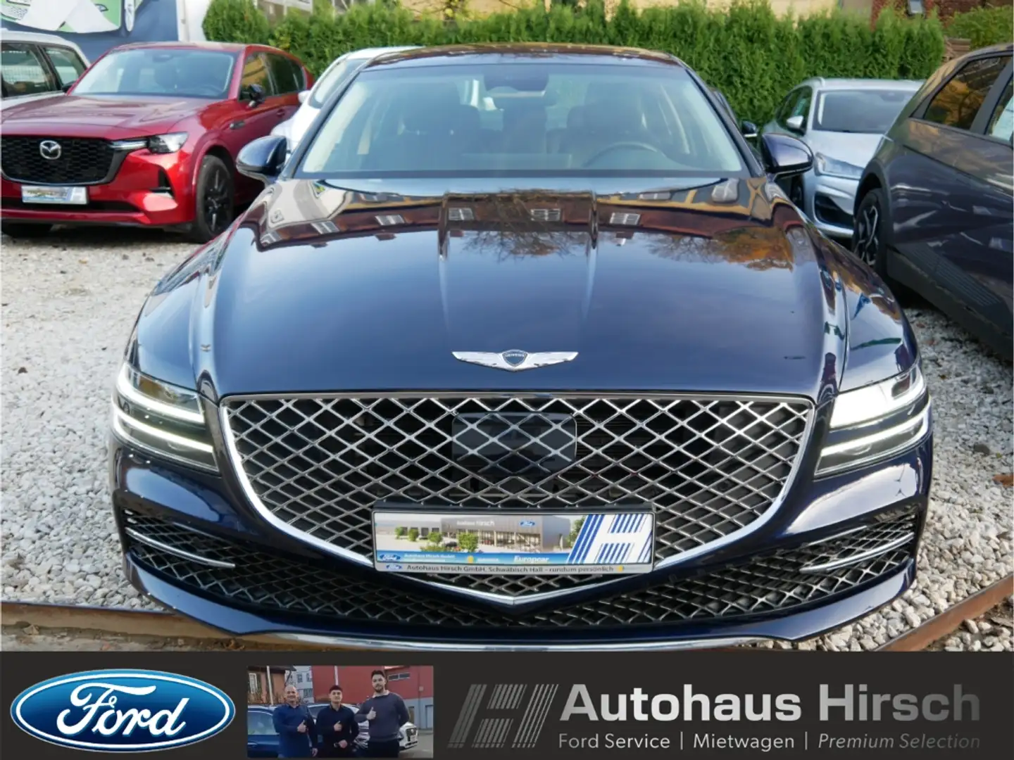 Genesis G80 Premium 4WD 2.5 T-GDI AD Leder LED ACC CarPlay 1.H Blau - 2