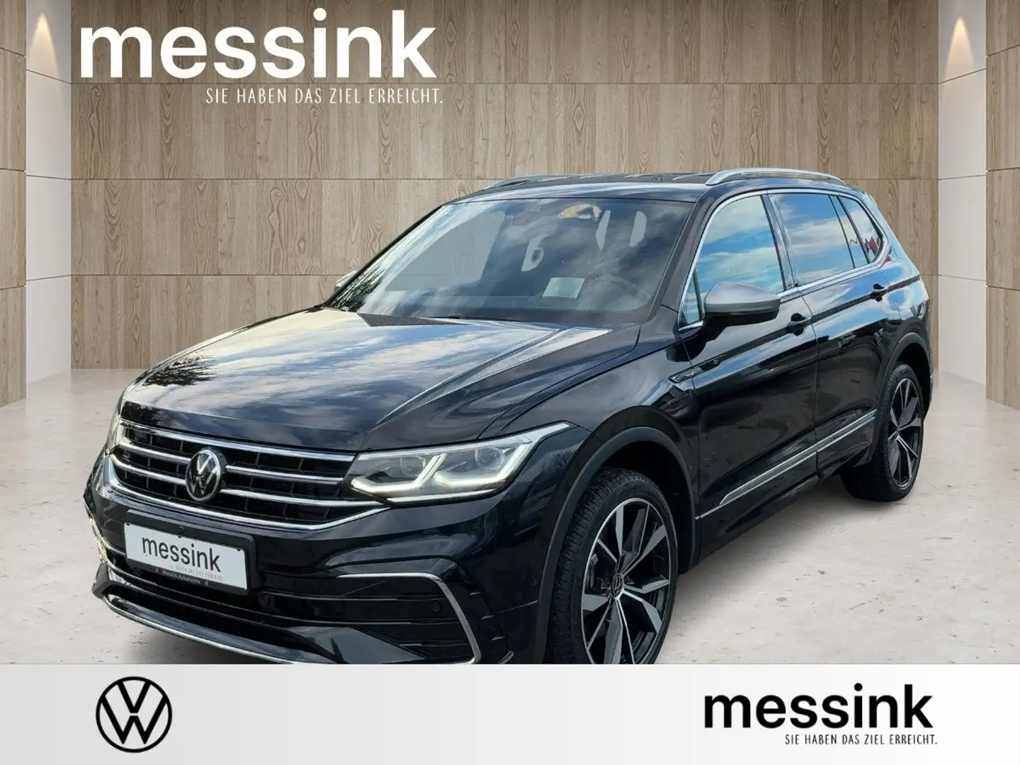 Volkswagen Tiguan Allspace 2.0 TDI R-Line 4Motion DCC AHK Schwarz - 1
