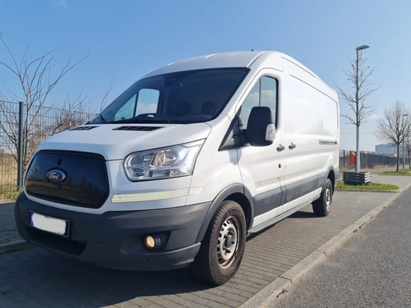 Ford Transit HOCH + LANG +STANDHZG + TÜV NEU+NEUTEILE Blanco - 2
