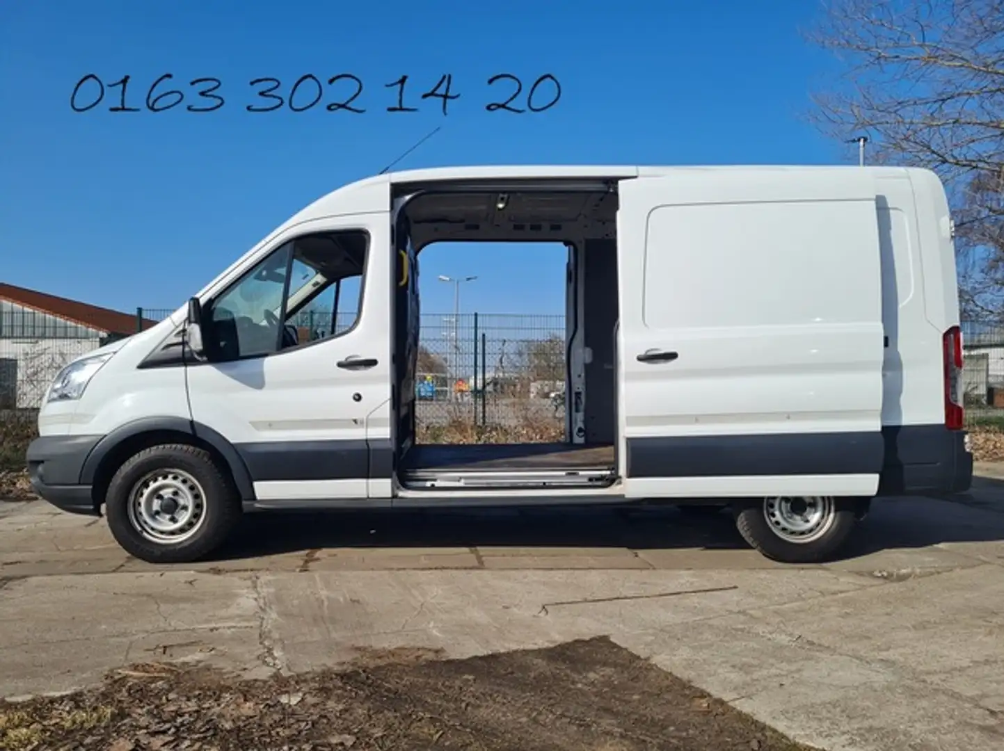 Ford Transit HOCH + LANG +STANDHZG + TÜV NEU+NEUTEILE Wit - 1