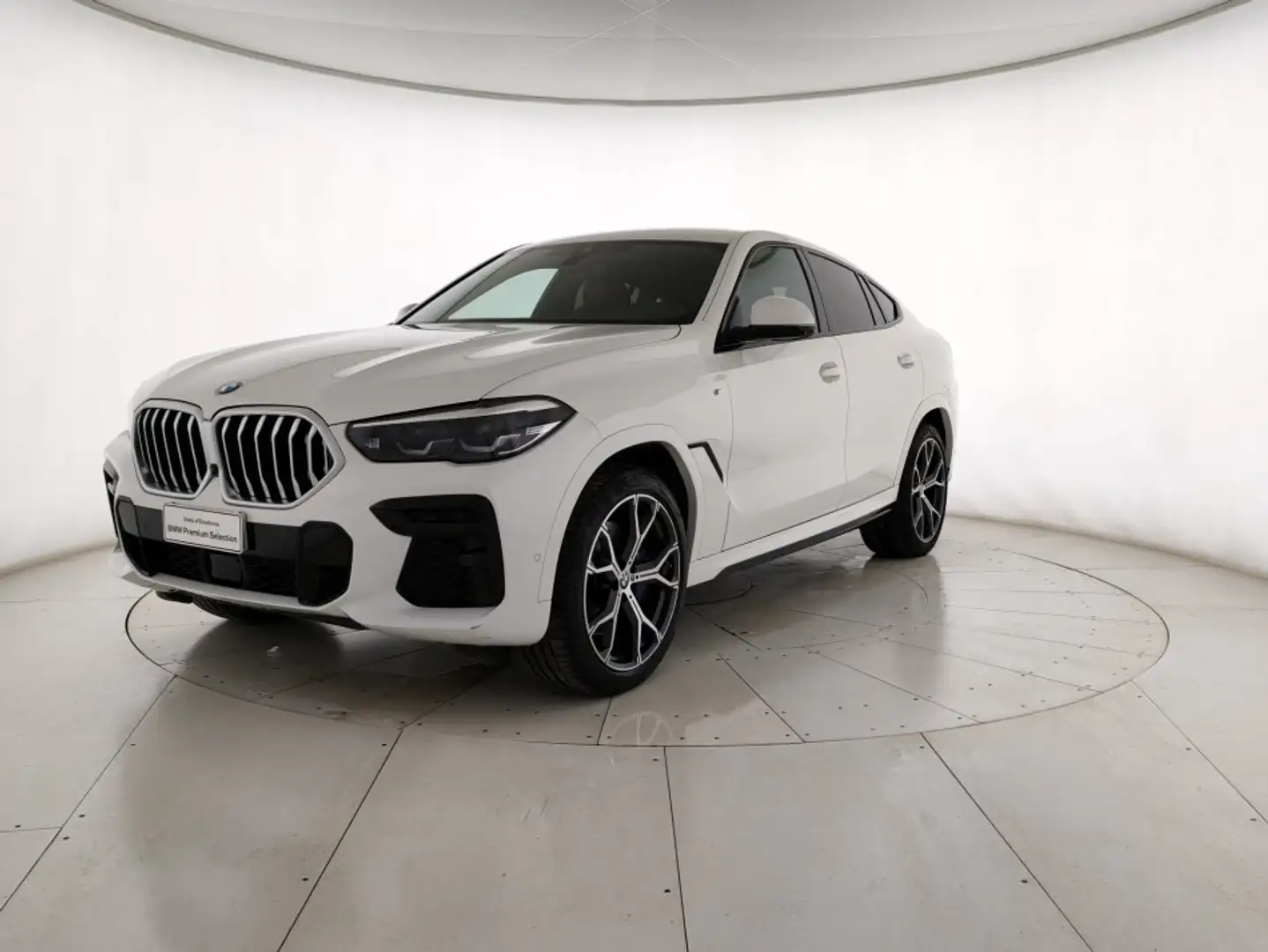 BMW X6 X6 xdrive30d mhev 48V Msport auto Bianco - 1