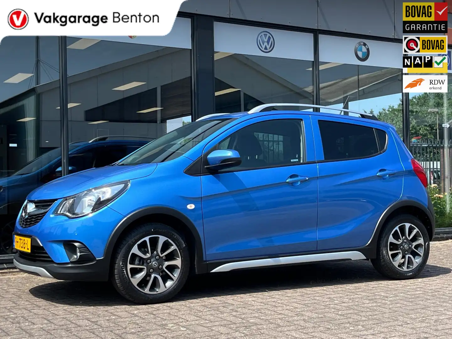 Opel Karl 1.0 Rocks Online Edition | Apple CarPlay | PDC | L Blauw - 1