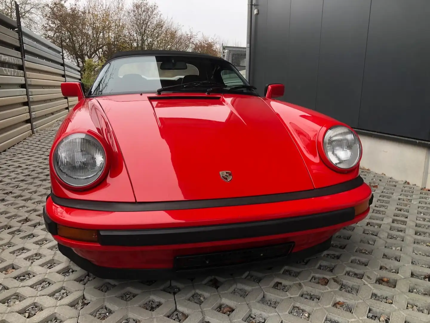 Porsche 911 3,0 Speedster Umbau orig. Teile Piros - 2