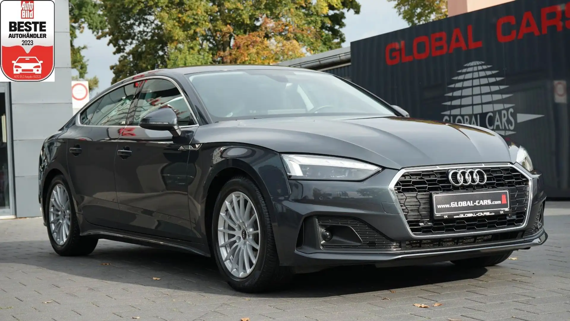 Audi A5 35 TDi*S-TRONIC*MATRIX*NAVI*ACC*VIRTUAL* Gris - 1