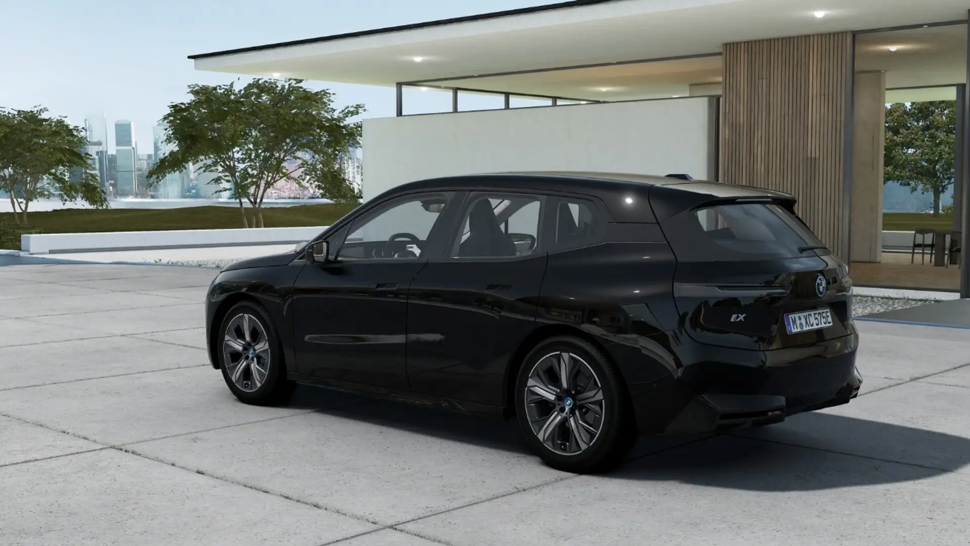 BMW iX xDrive40 Edition Sport Aktion 2024 Чорний - 2