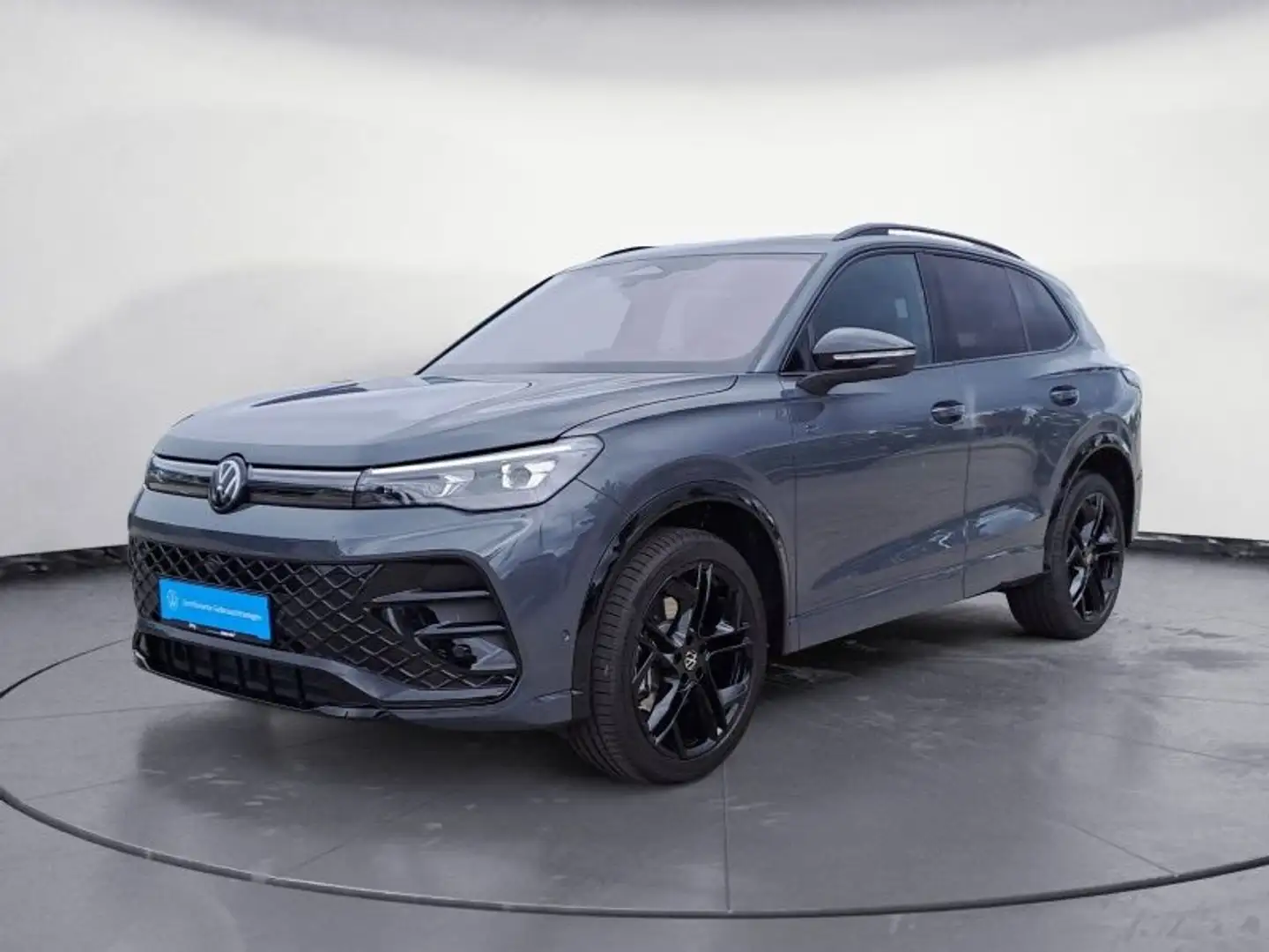 Volkswagen Tiguan 2.0 TDI DSG 4Motion R-Line Leder Standhzg Grau - 2