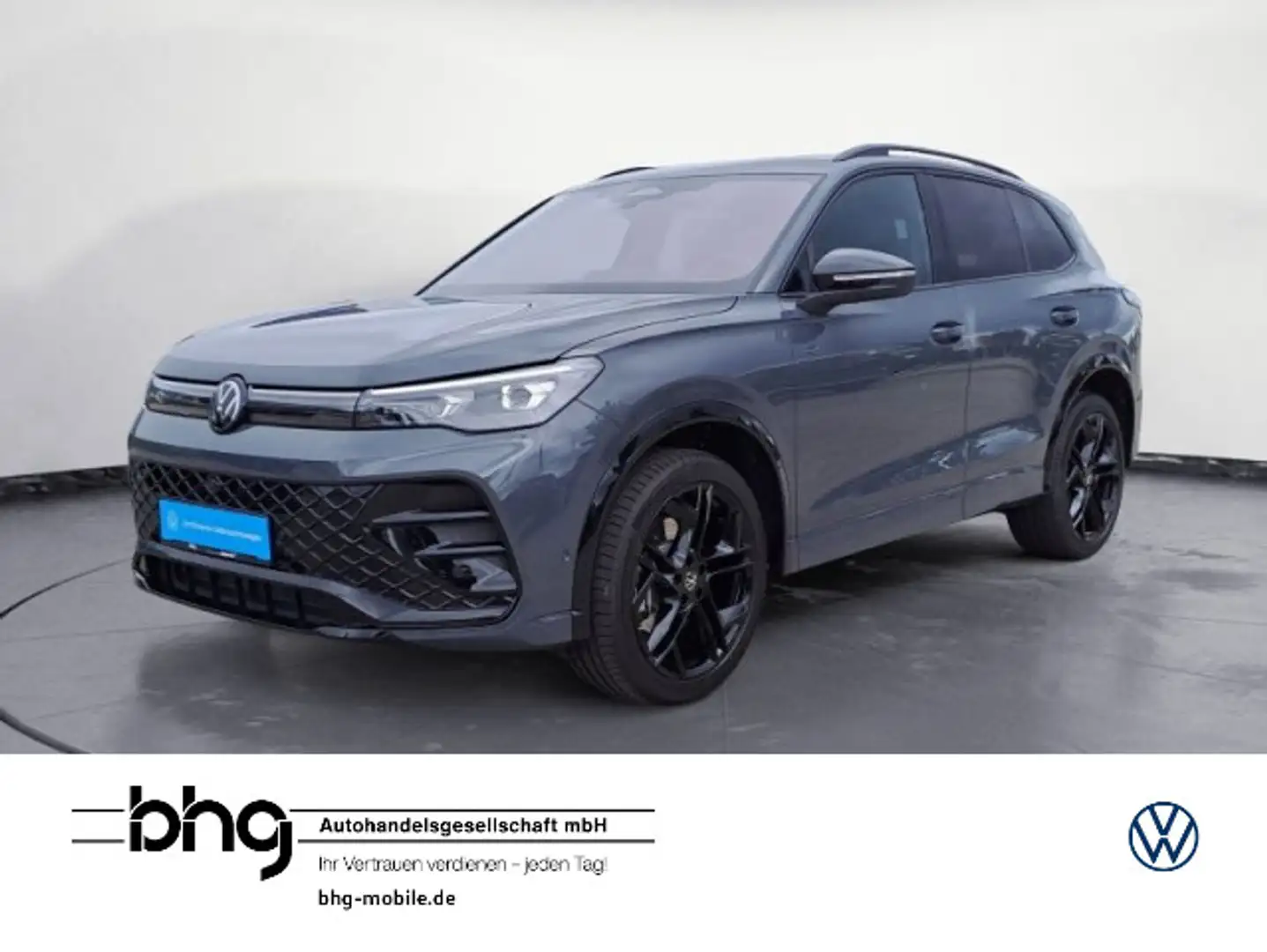 Volkswagen Tiguan 2.0 TDI DSG 4Motion R-Line Leder Standhzg Grau - 1