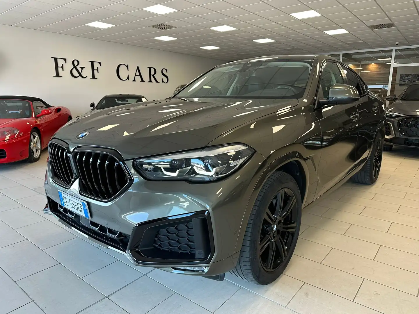 BMW X6 xdrive30d mhev 48V Msport Uff.Italiana UniPropriet Grijs - 1