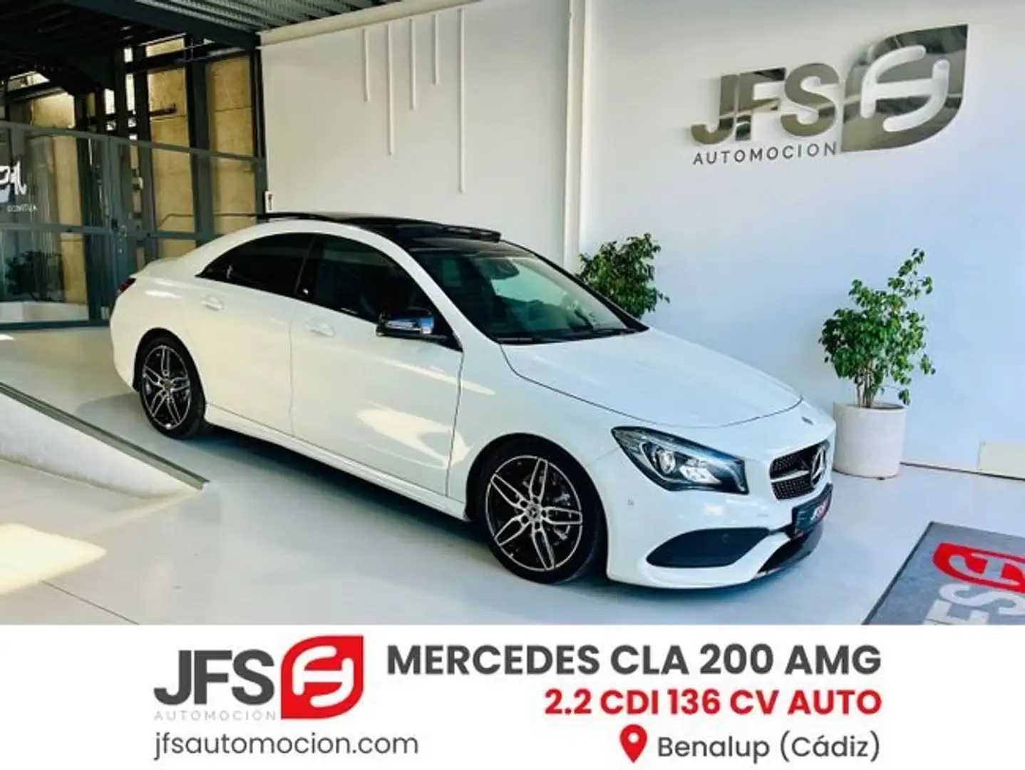 Mercedes-Benz CLA 35 AMG 2.2 CDI 136 CV Blanco - 1