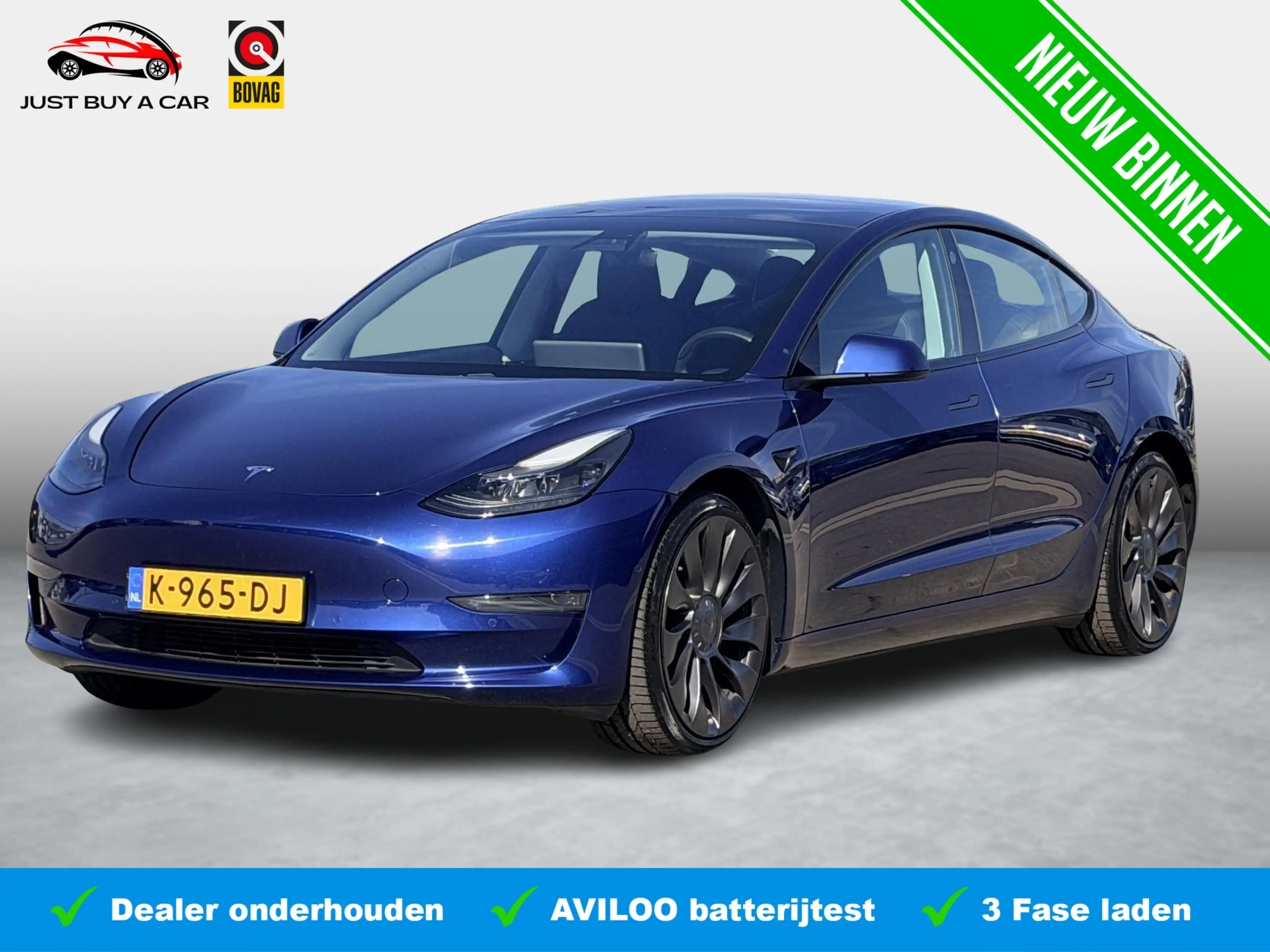 Tesla Model 3 Performance AWD 75 kWh SOH 91,1% | Facelift | Auto