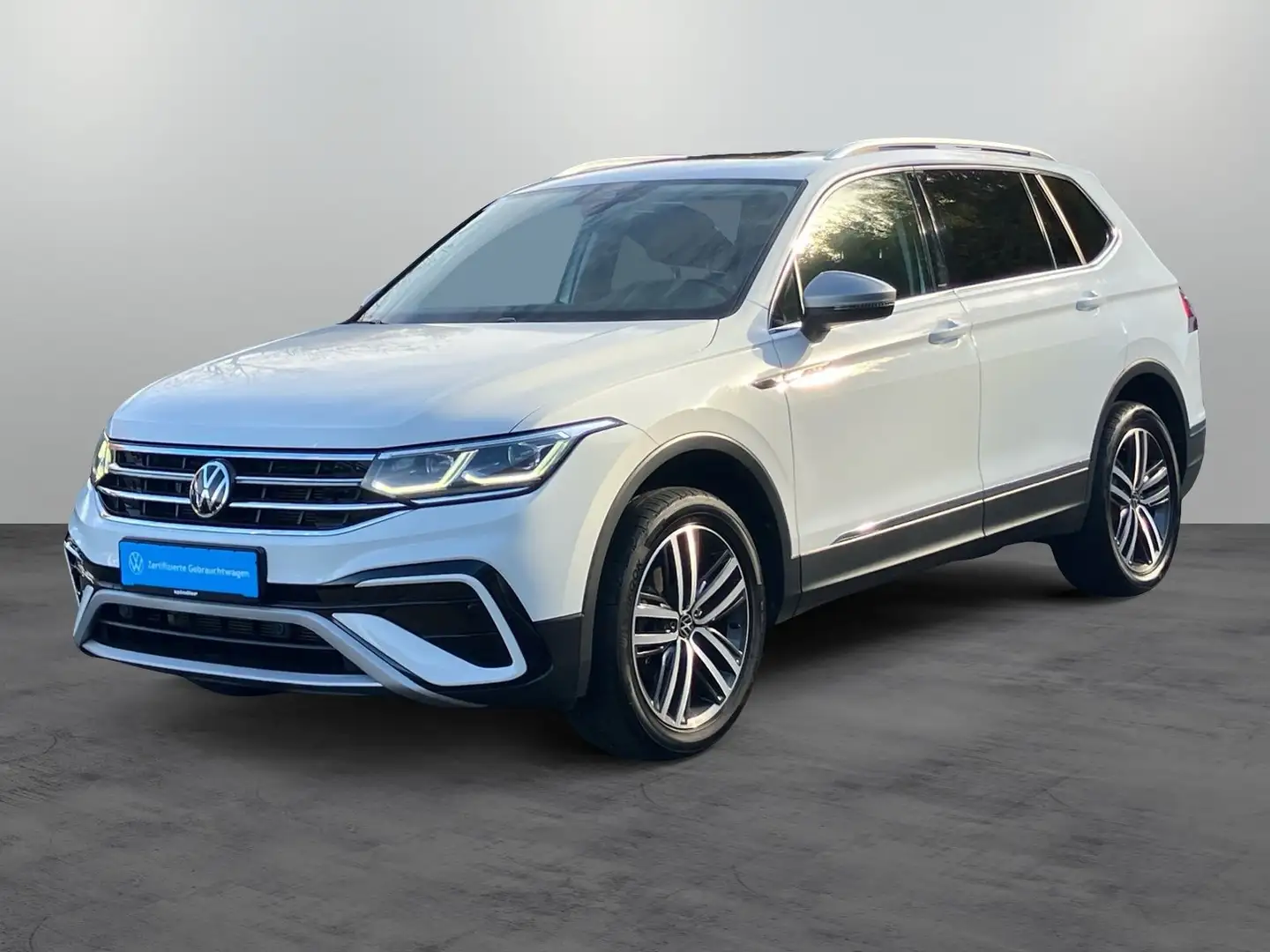 Volkswagen Tiguan Allspace Elegance 2.0TDI 4M DSG/ Pano,AHK Weiß - 2