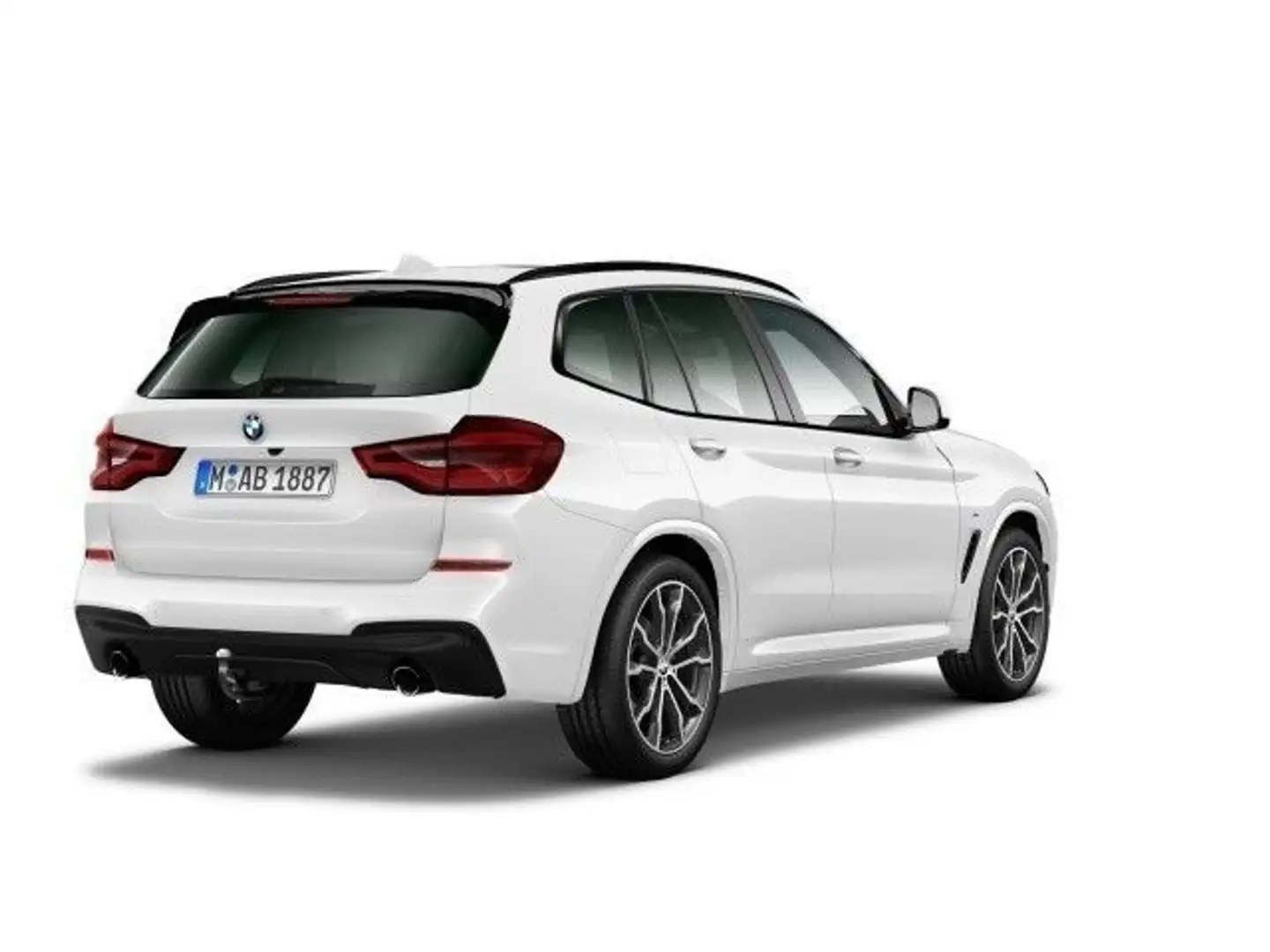 BMW X3 M X3 xDrive20d M SPORT AT Navi Panoramadach AHK Blanc - 2