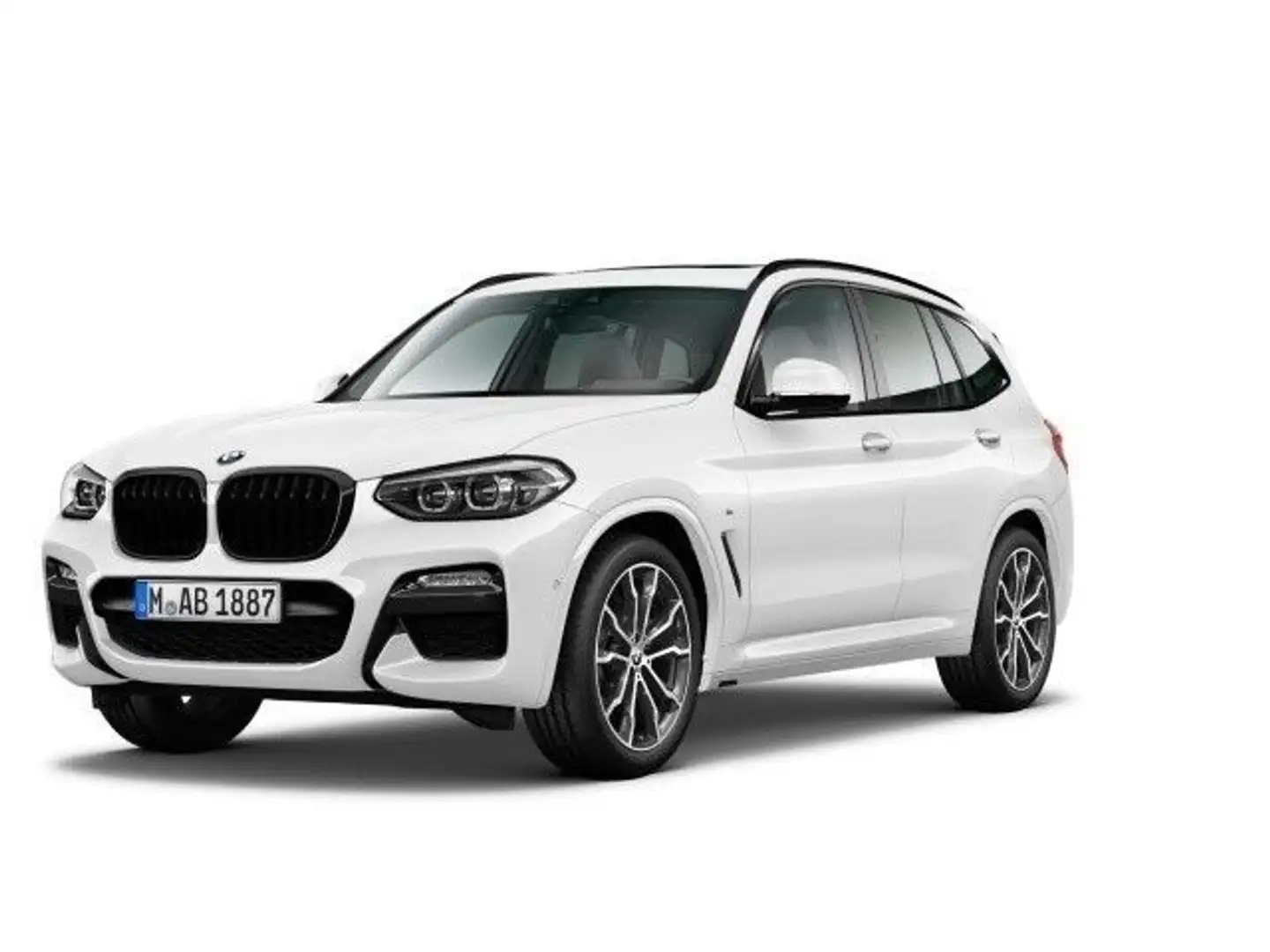 BMW X3 M X3 xDrive20d M SPORT AT Navi Panoramadach AHK Blanc - 1