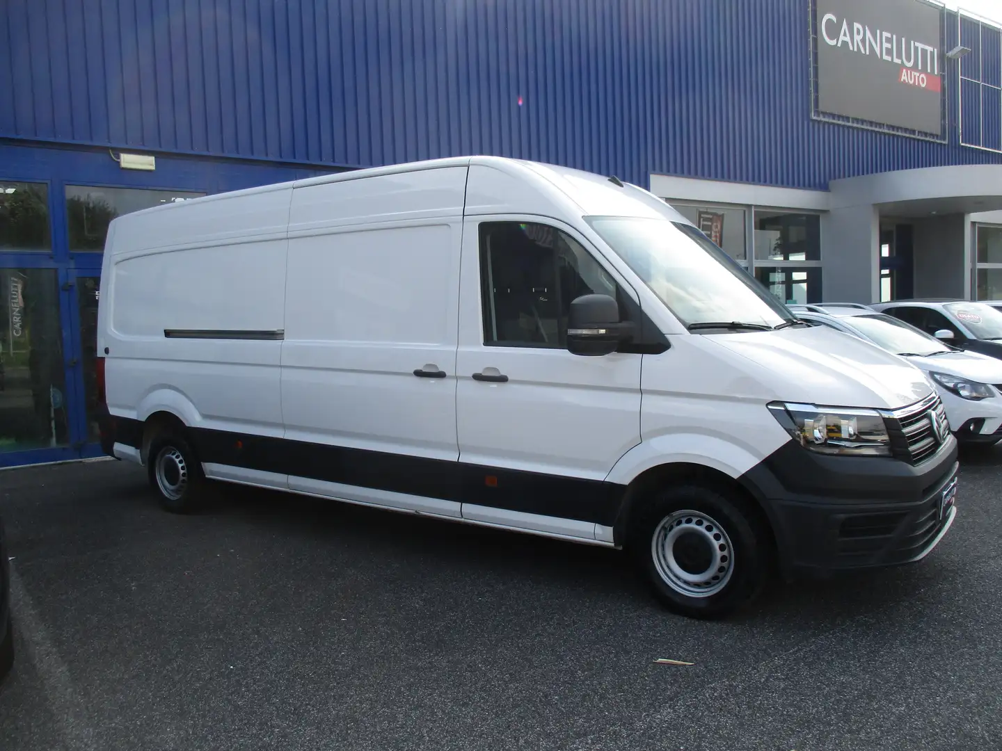 Volkswagen CRAFTER 20 TDI PASSO LUNGO TETTO ALTO 140CV Blanc - 2