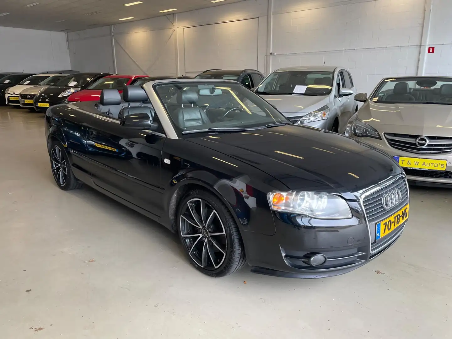 Audi A4 Cabriolet 1.8 Turbo Pro Line zeer mooi Zwart - 2