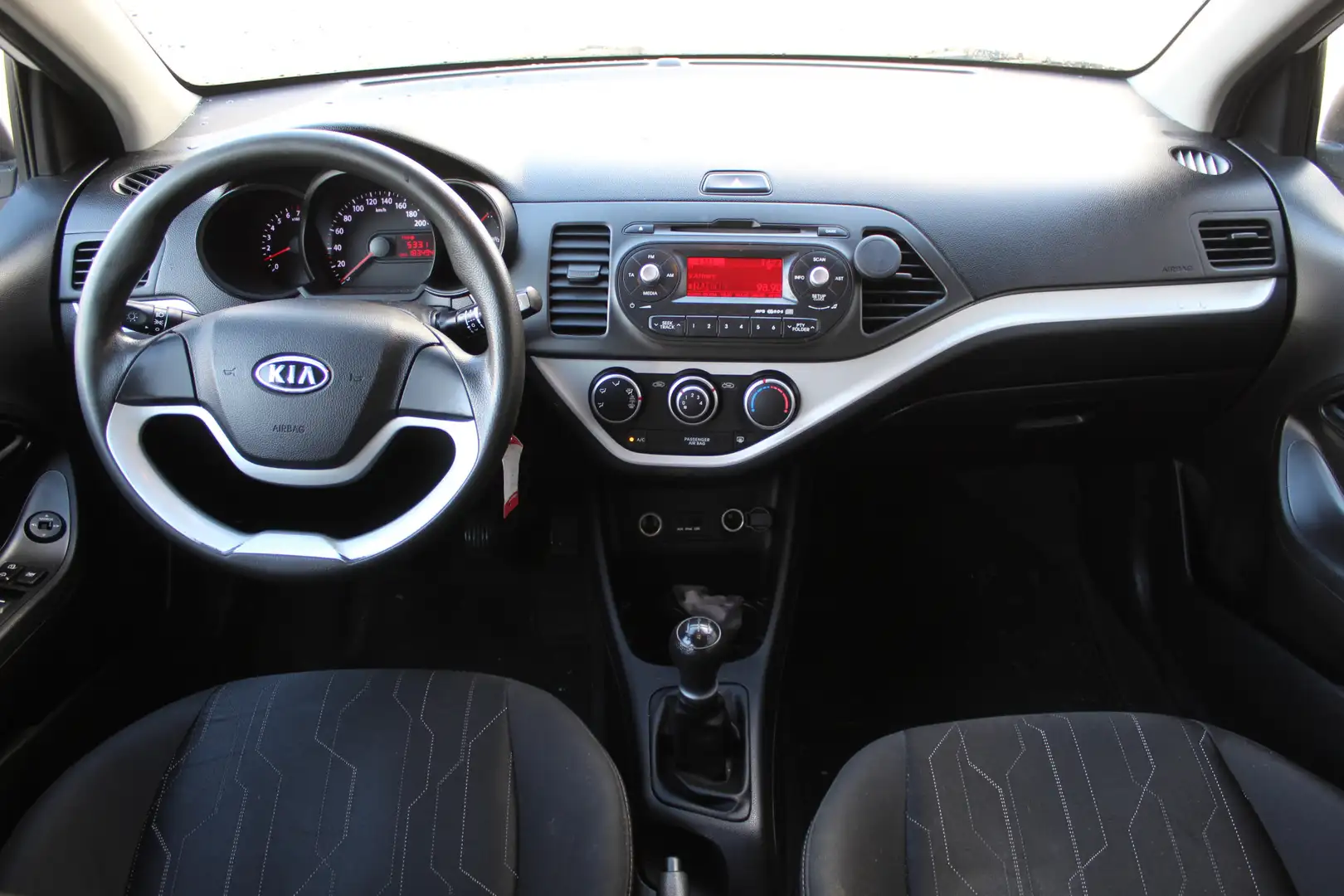 Kia Picanto 1.0 CVVT MEENEEMPRIJS!! Airco/Stuurbekrachtiging/E Alb - 2