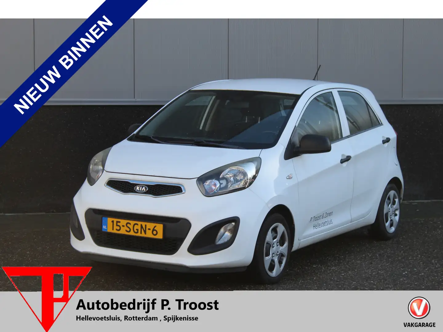 Kia Picanto 1.0 CVVT MEENEEMPRIJS!! Airco/Stuurbekrachtiging/E Alb - 1