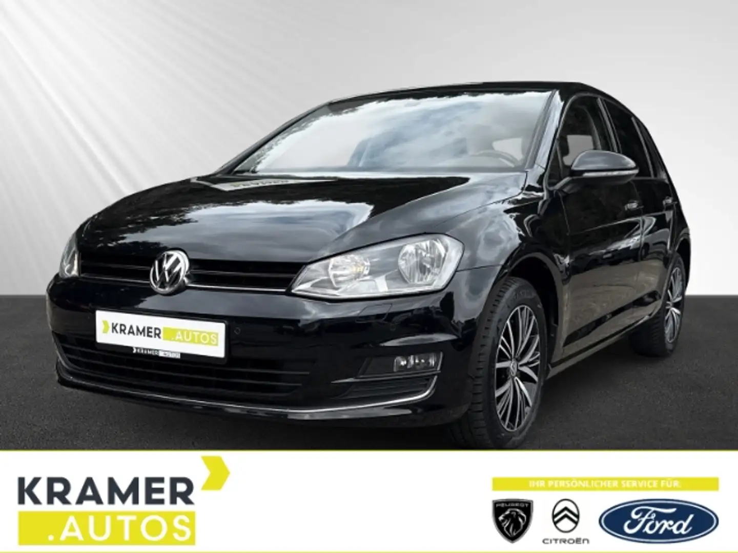 Volkswagen Golf VII Allstar BMT 1.2 TSI *KLIMAAUTOMATIK*SHZ*PDC*GJ Schwarz - 1