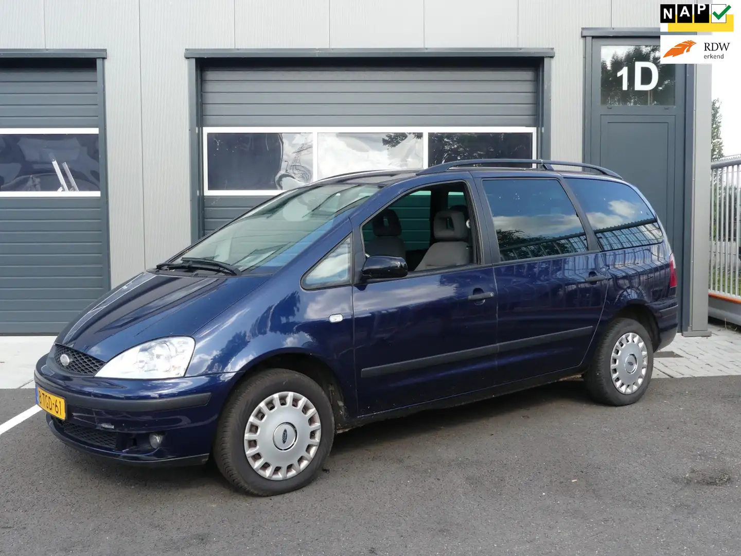 Ford Galaxy 1.9 TDI Ambiente ECC 7-Persoons APK tm 12-12-2025 Blue - 1
