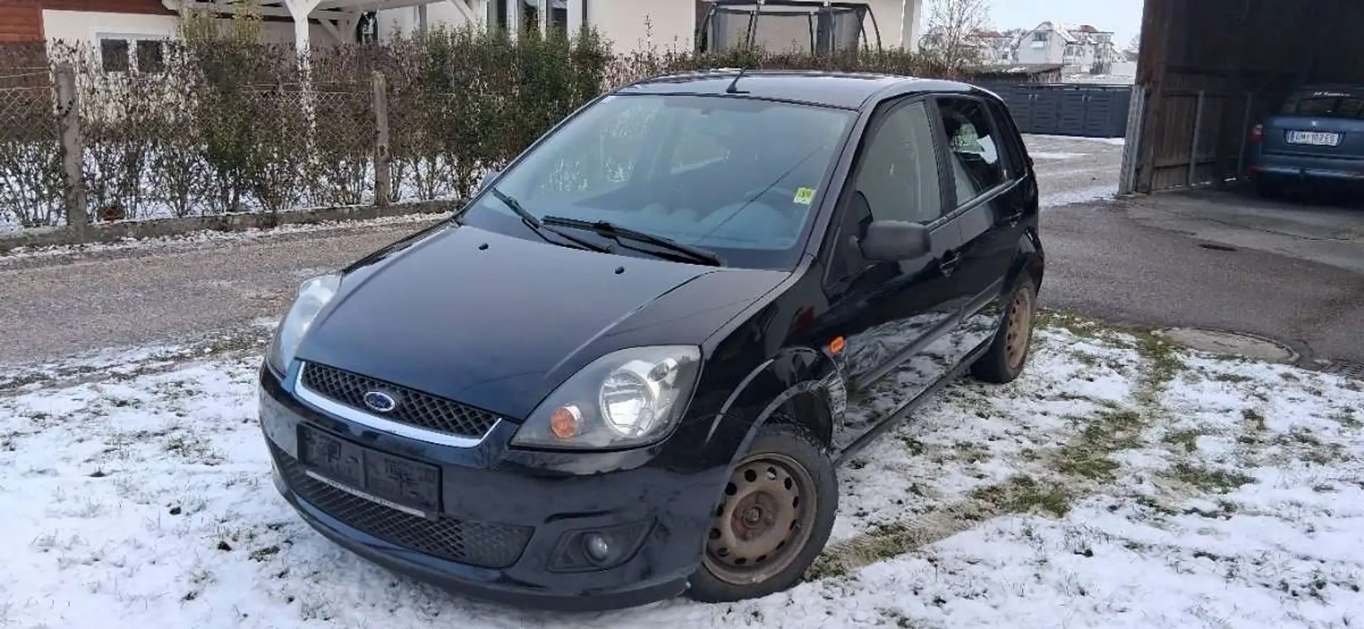 Ford Fiesta Fiesta Ghia 1,4 TD Ghia Schwarz - 1
