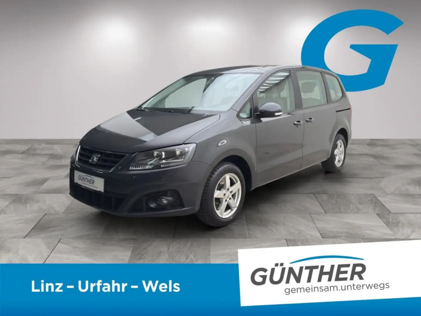 SEAT Alhambra 2.0 TDI Ecomotive Business Gris - 1