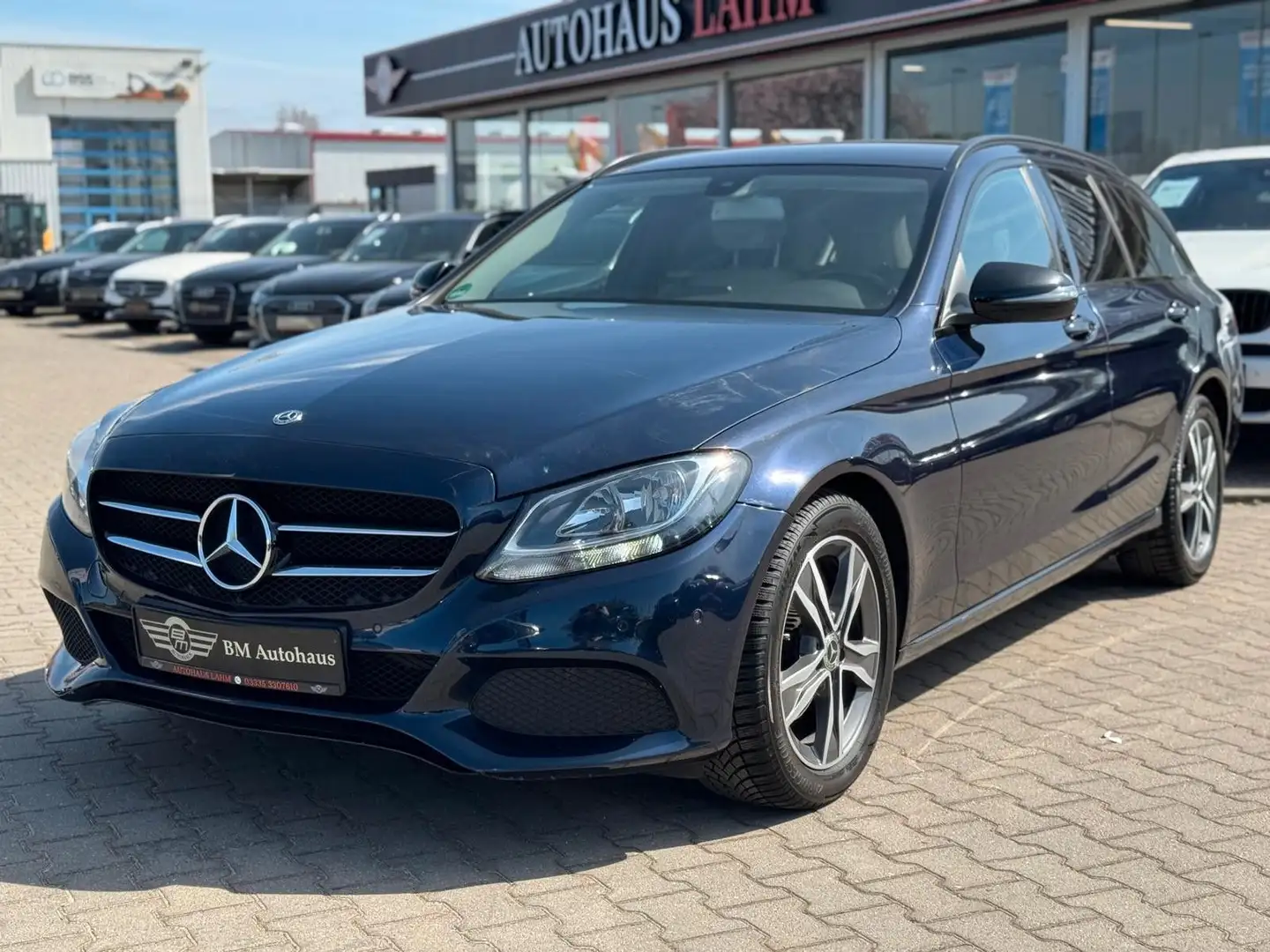 Mercedes-Benz C 220 T d 9G-TRONIC"AVANTGARDE"NIGHT PAKET"MEMORY Blau - 2