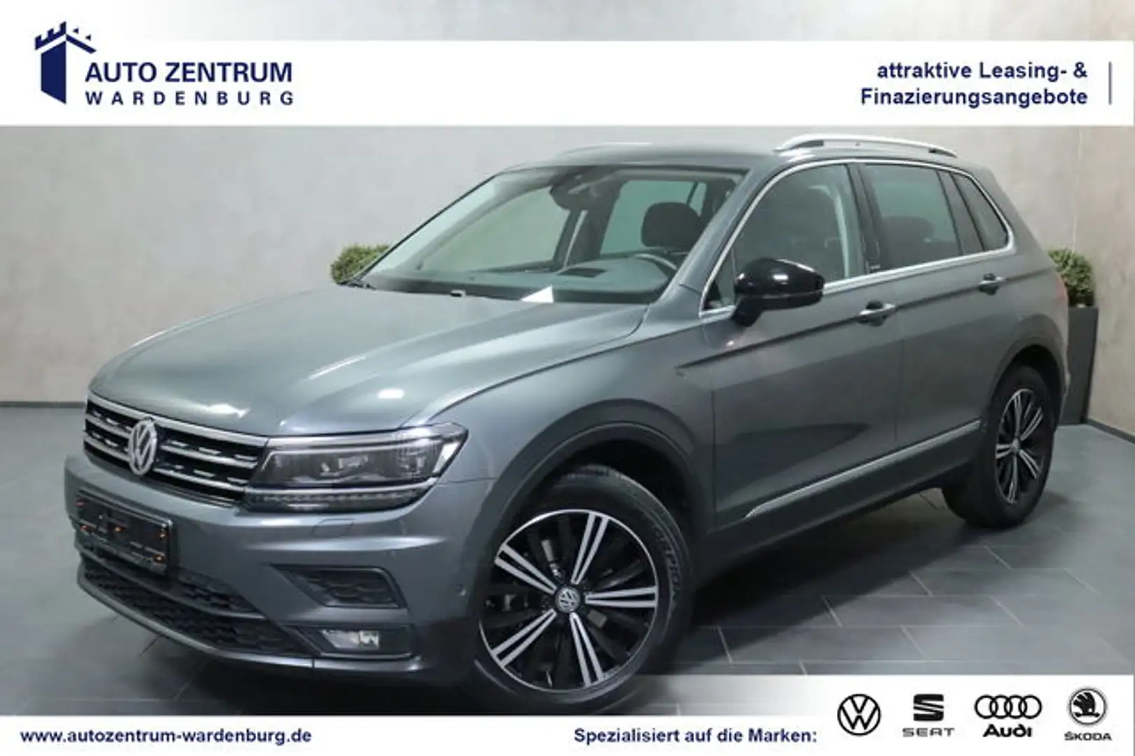 Volkswagen Tiguan IQ.DRIVE TSI AHK KAMERA HEADUP VIRTUAL Gris - 1
