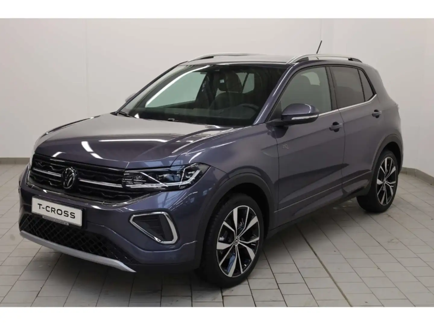 Volkswagen T-Cross 1.0 TSI OPF R-Line Grau - 2