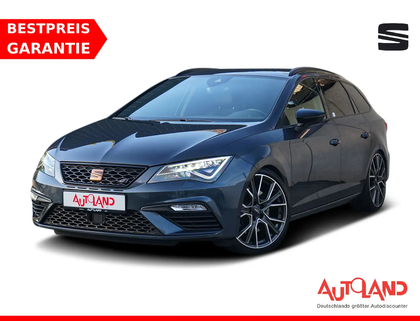 SEAT Leon ST 2.0 Cupra 300 4Drive LED Navi ACC Beats Grau - 1