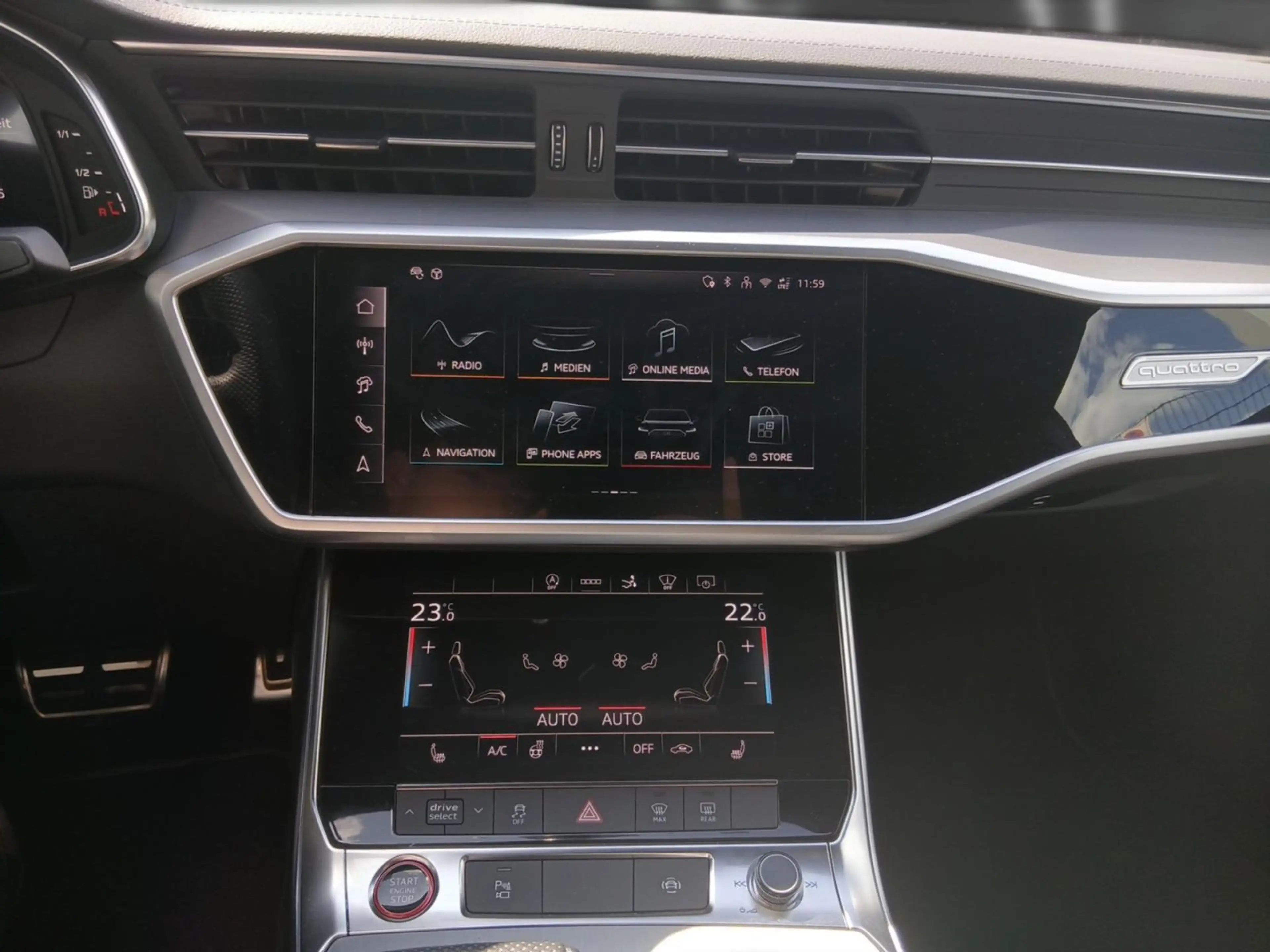 Audi S7 3.0 TDI tiptronic *MATRIX*B&O*HuD* — photo 12