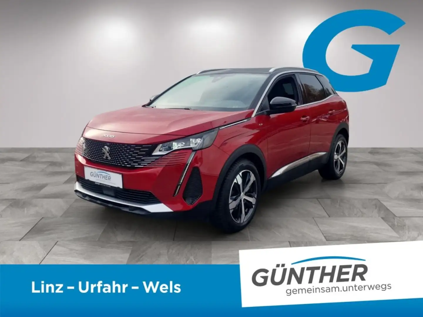 Peugeot 3008 GT Pack PT130 Rouge - 1