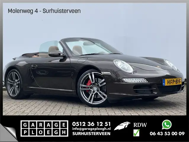 Porsche 997 Cabrio 3.8 355pk Carrera 4S H6 Cruise Carplay Voll