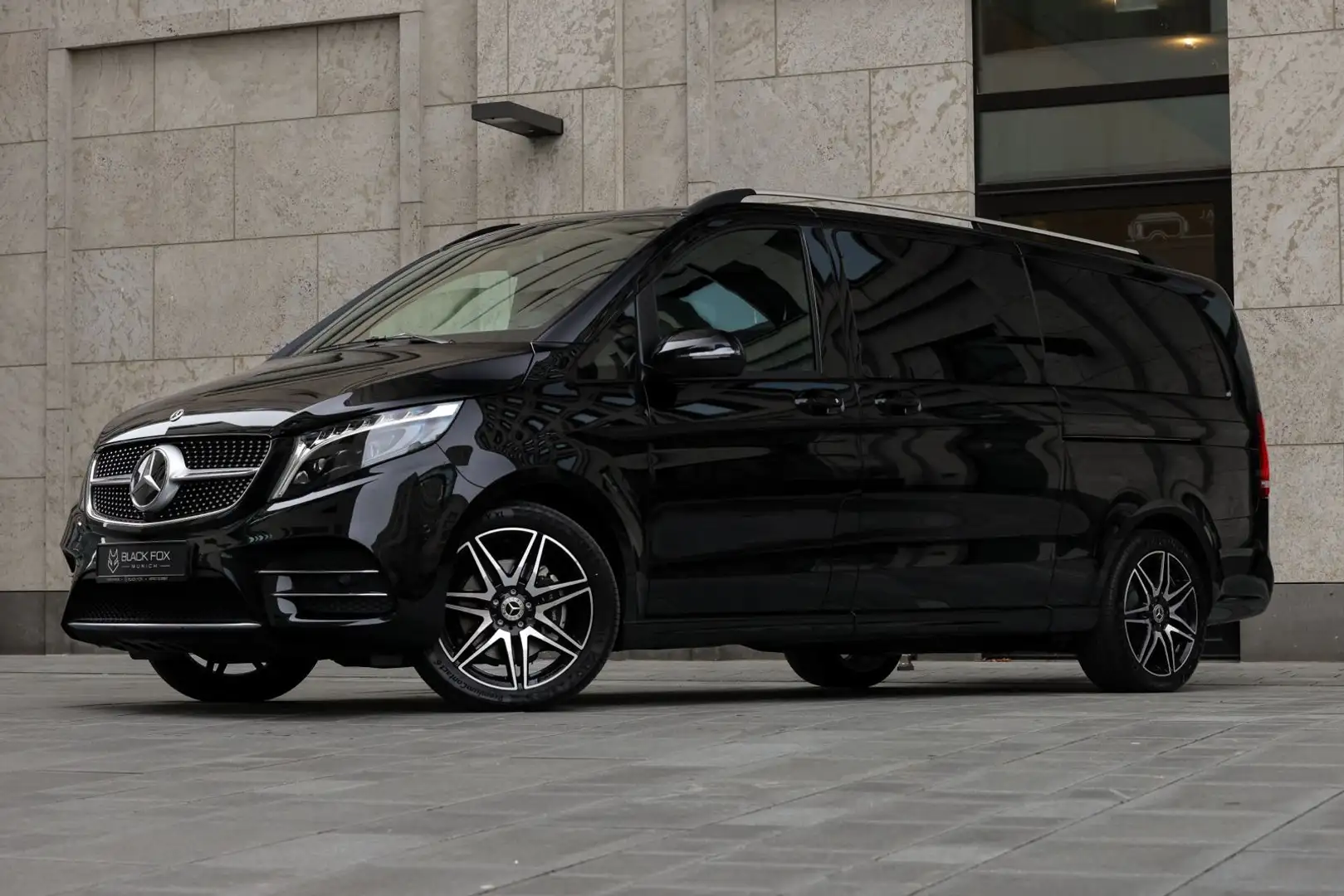Mercedes-Benz V 300 d 4MATIC extralang | BURMESTER | AIRMATIC Noir - 1