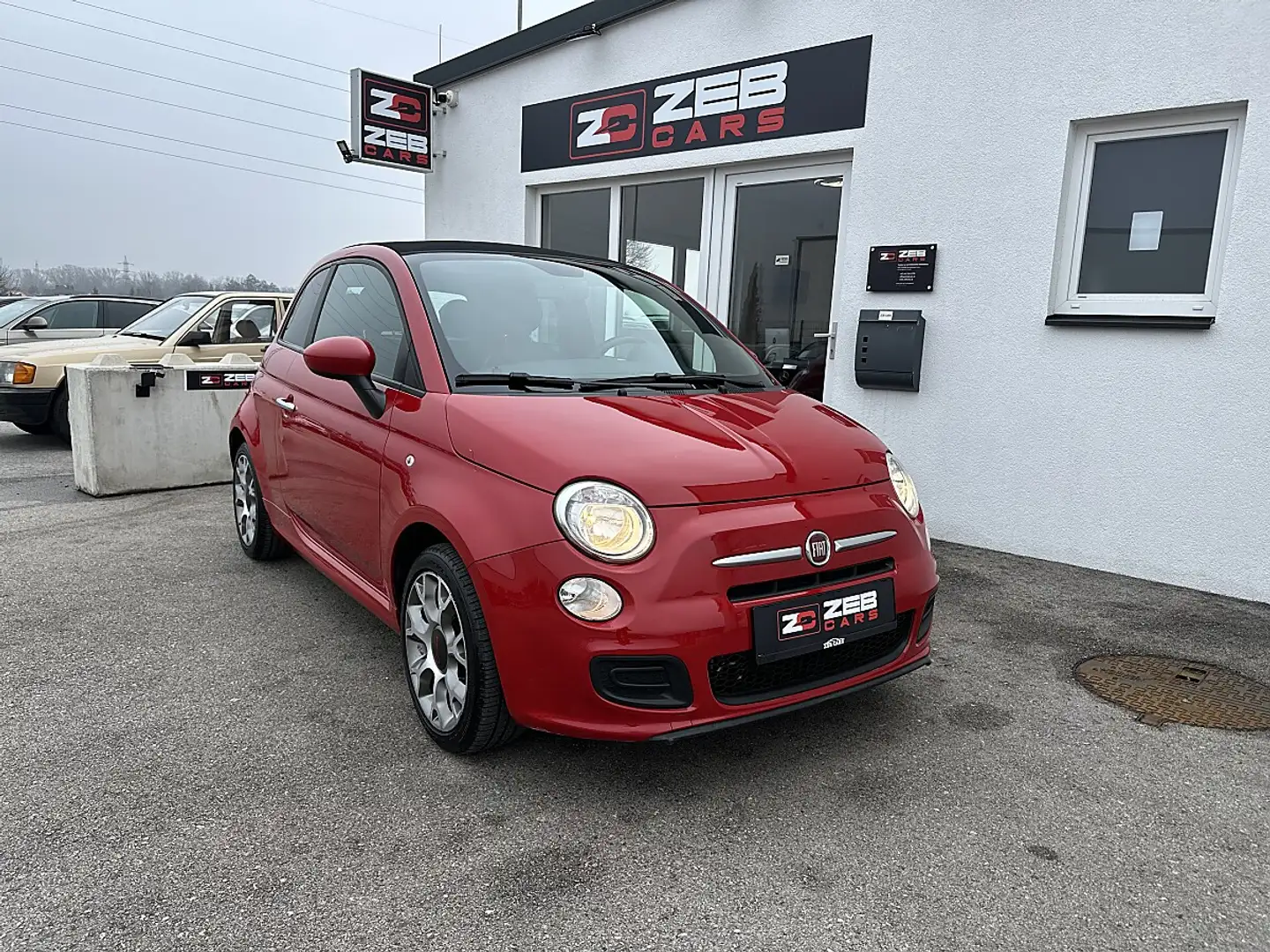 Fiat 500C 0,9 TwinAir Turbo 105 Cult Rot - 1