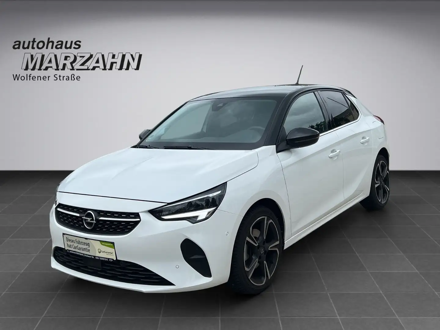 Opel Corsa 1.2 Turbo Elegance CarPlay/Sitzhzg/RFK/All Weiß - 2