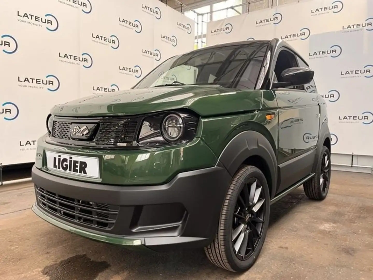 Ligier Myli R.Ebel Edition Elektrisch 12,42kW Apple Carplay An zelena - 1