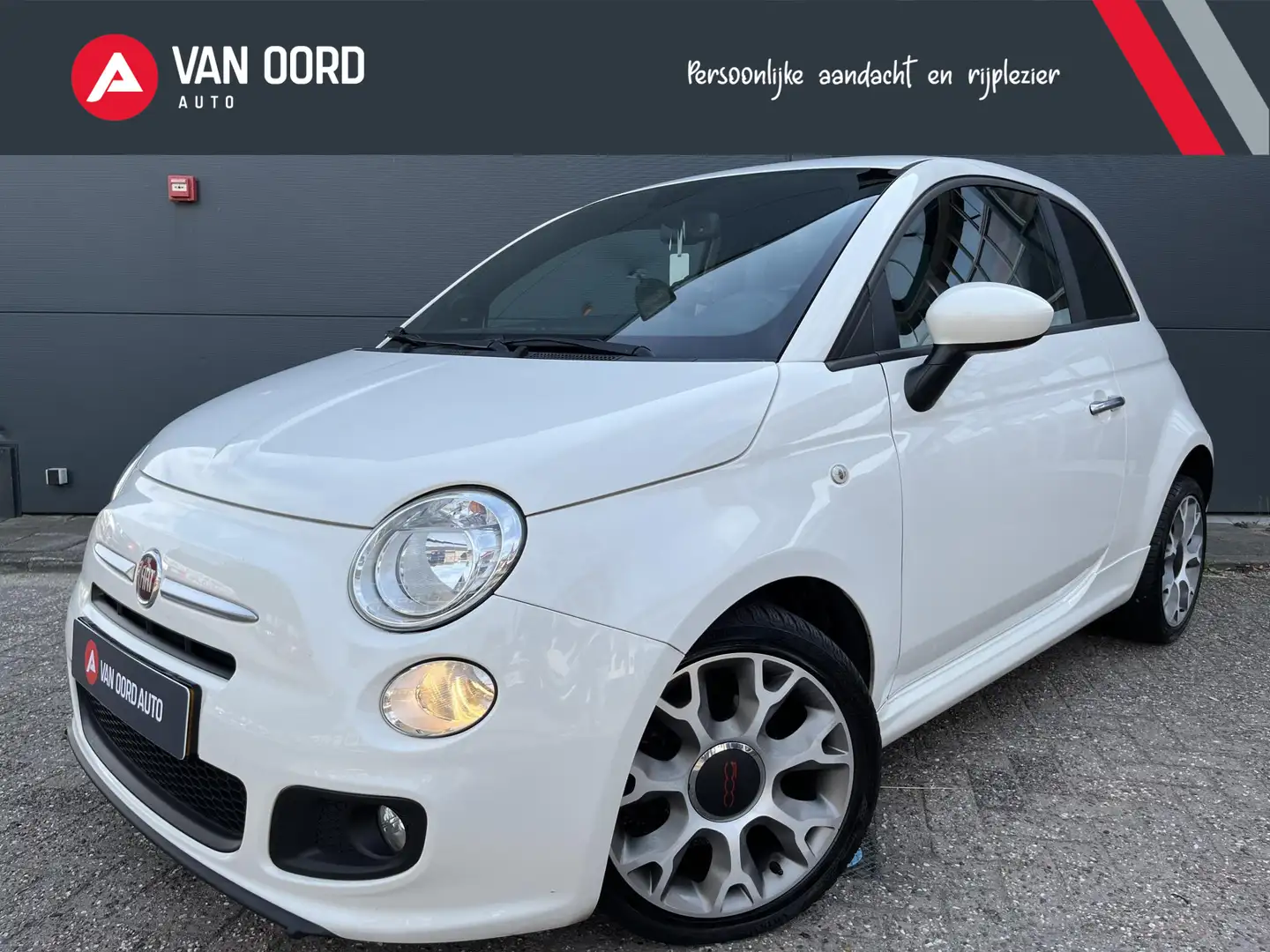 Fiat 500 Turbo 500S Sport / 100 % Onderhoud Fiat 500 0.9 Tw Blanc - 1