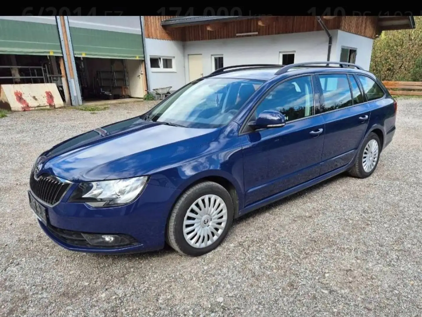 Skoda Superb Superb Combi Ambition Business 2,0 TDI 4x4 Blau - 2