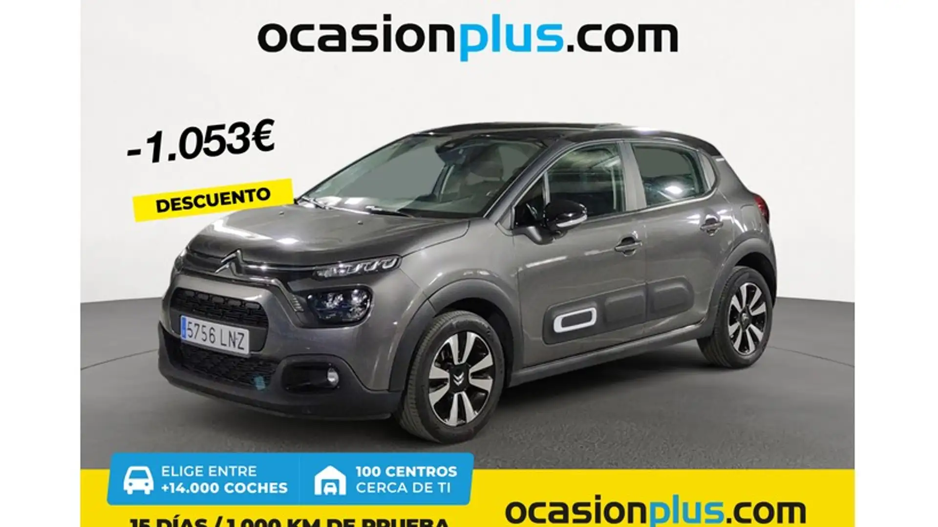 Citroen C3 1.2 PureTech S&S Feel Pack 83 Grigio - 1