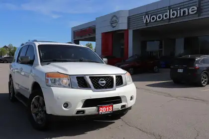 White 2013 Nissan Armada SUV / Crossover Four-Wheel Drive 5-Speed Automatic
