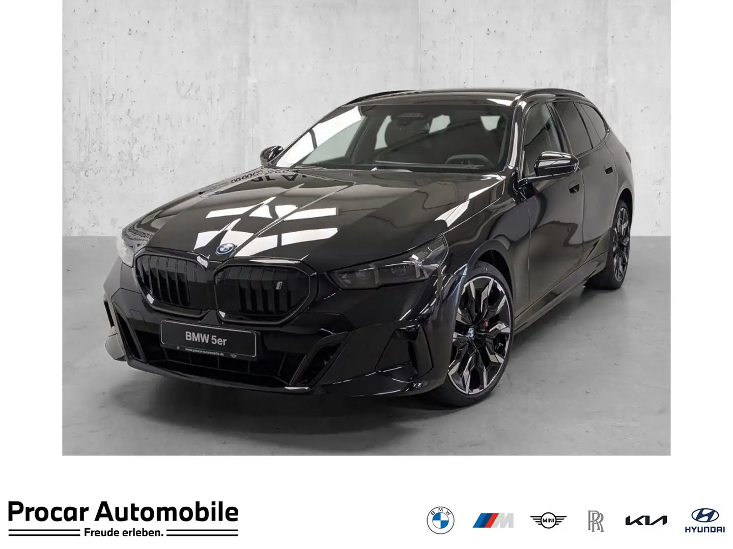 BMW i5 eDrive40 M Sport Pro AHK Pano B&W DA Prof 360° Zwart - 1