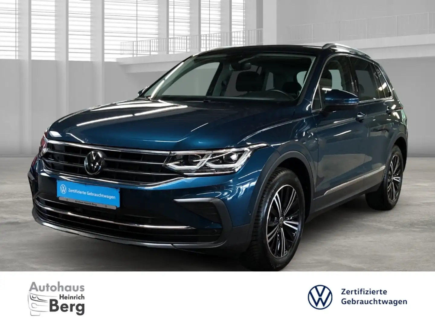 Volkswagen Tiguan Move 1.5 TSI HUD Navi LED ACC El. Heckklappe Apple Blauw - 1