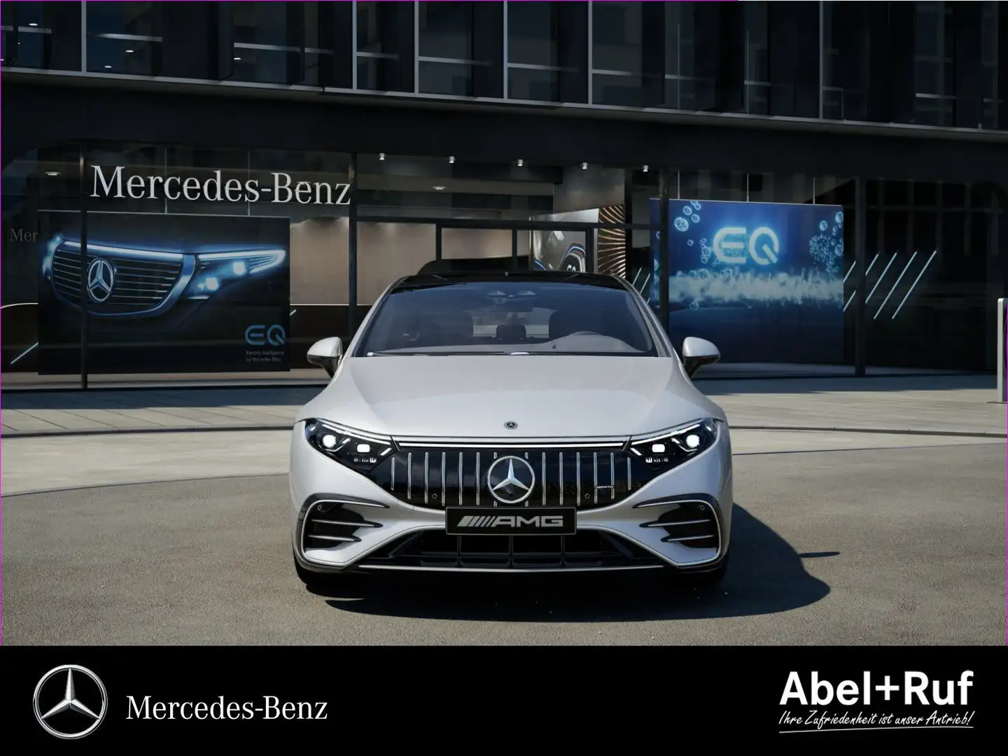 Mercedes-Benz EQS 53 AMG 4M+ DISTR+Burm+Head-Up+Massage+AIRMAT Plateado - 2
