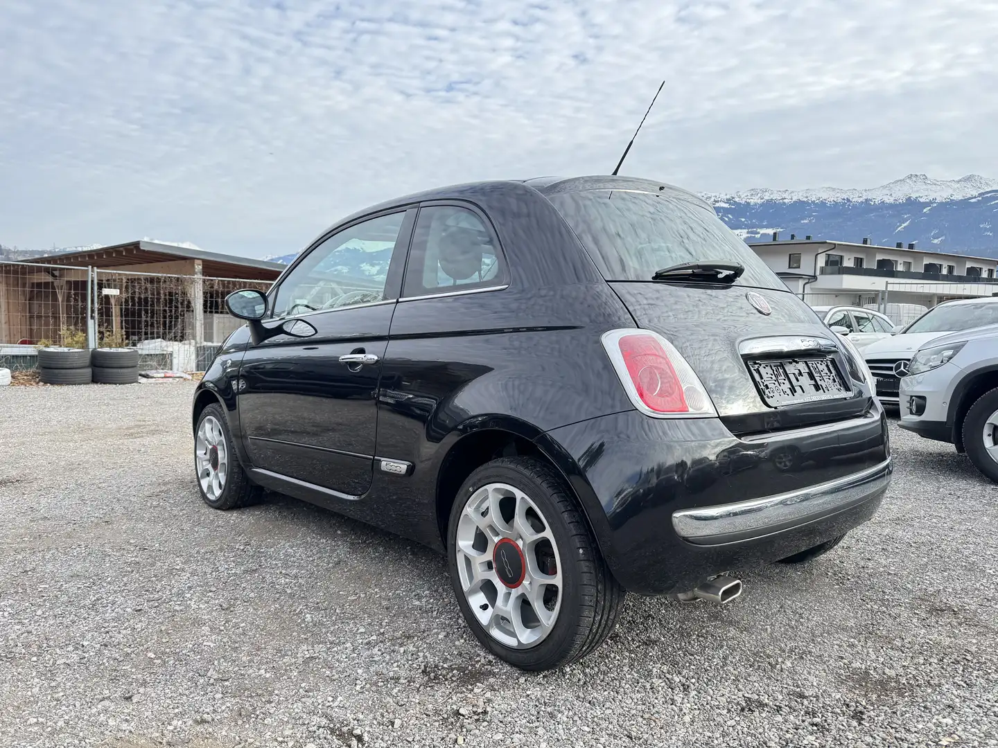Fiat 500 Lounge Schwarz - 1