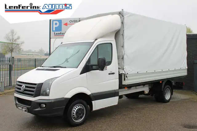 Volkswagen Crafter 2.0 TDI 163 pk Pick Up met Huif / Open Laadbak Air