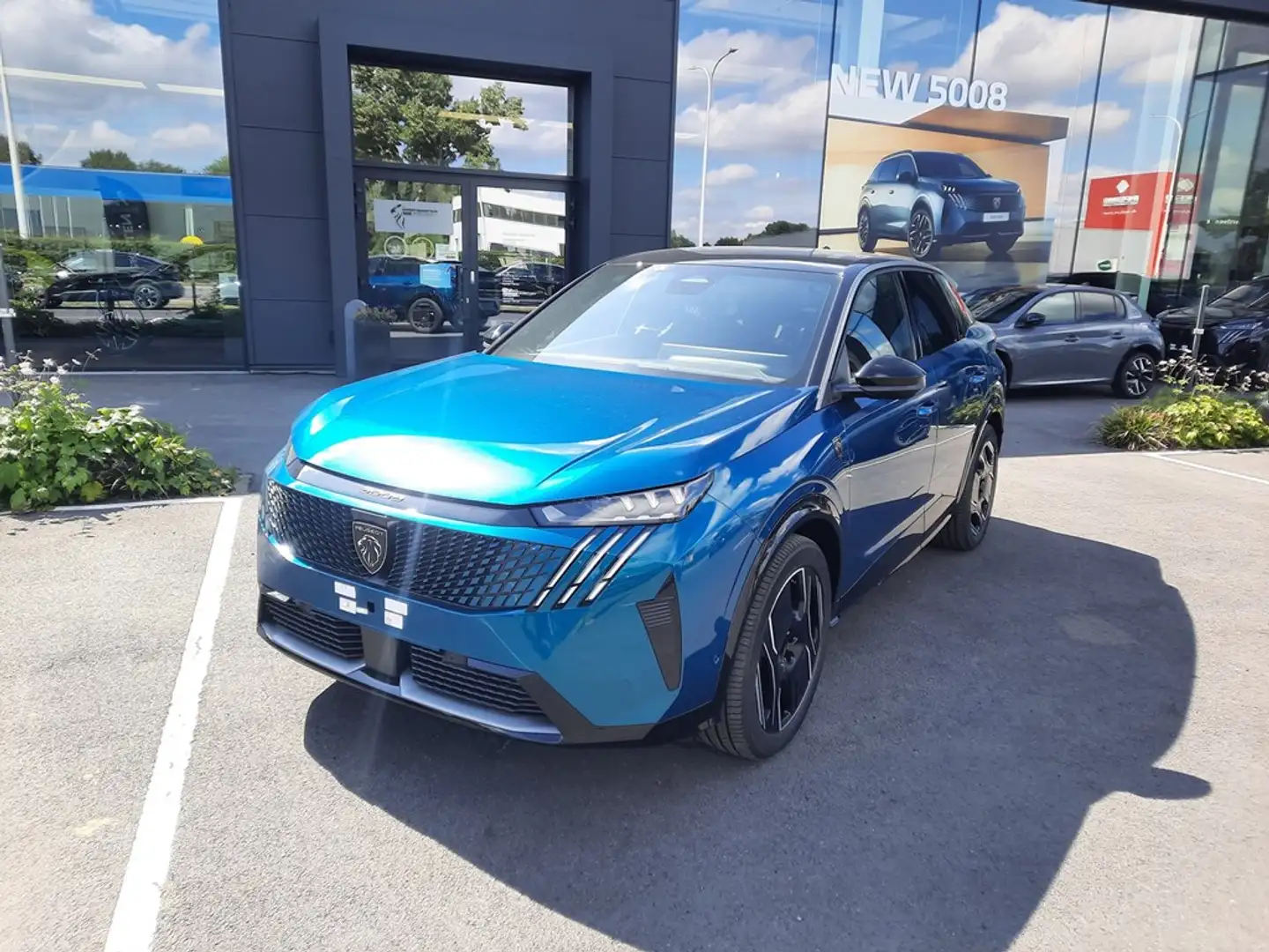 Peugeot 3008 New E- GT elektrische motor Long Range 231 Auto Bleu - 1