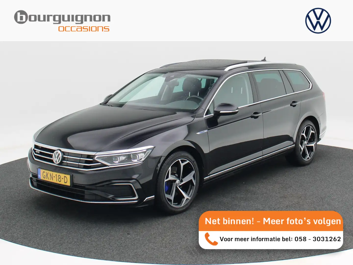 Volkswagen Passat Variant 1.4 TSi 218 Pk Automaat PHEV GTE Business | Adapti Noir - 1