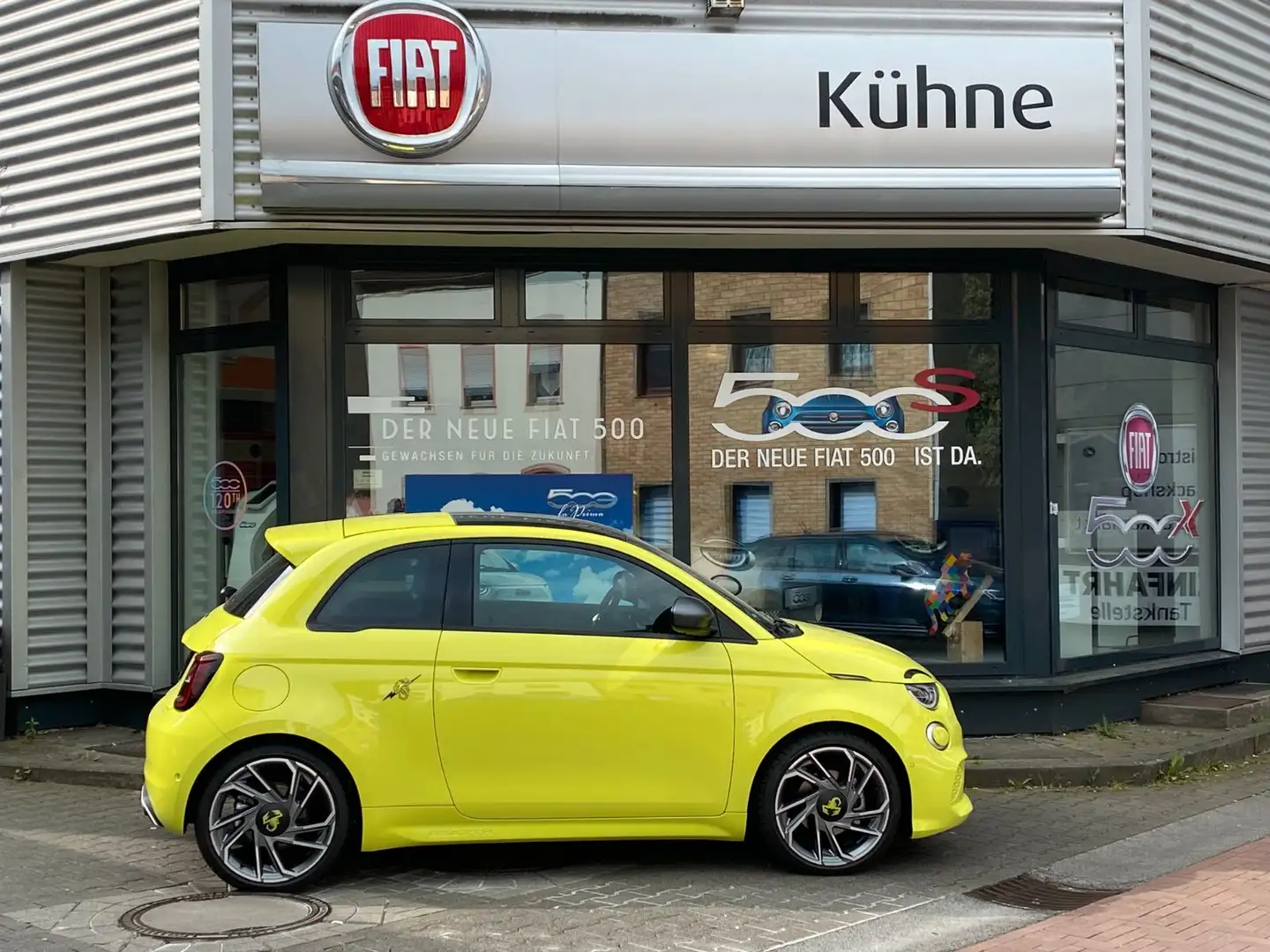 Fiat 500C 1.0 GSE Hybrid Sitzheizung Fahrerseite Rojo - 2